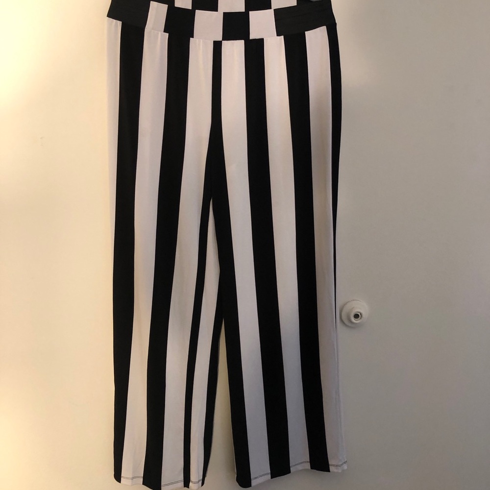 INC Striped Flowy Pants